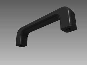 handle replacement parts 3d print model - Mito3D