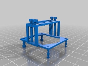 impresora 3d reprap artesanal de cartón La impresión en 3d print model - Mito3D