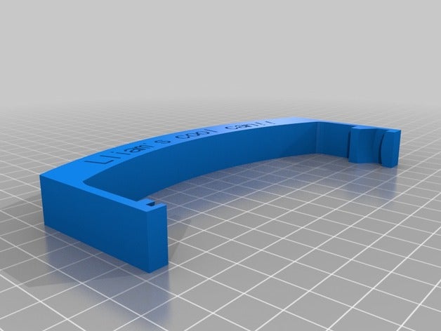 peut gérer lliam cuisine et salle à manger personnalisé 3D print model - Mito3D