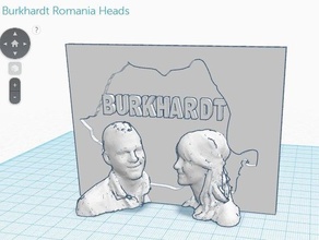 burkhardt Romanya başları insanlar 3d print model - Mito3D