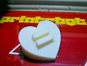 corazón de igualdad matrimonio 3d print model - Mito3D