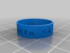 sven hecho épico anillo de batir los anillos personalizado 3d print model - Mito3D