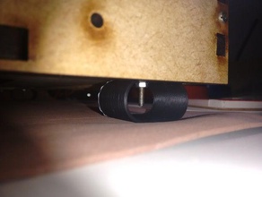 bruits de vibration l'amortisseur - vis l'écrou version L'imprimante 3d pièces anti-vibrateur graber graberi3 i3 du bruit le reprap la amortisseur vibrations 3d print model - Mito3D