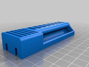 linkable usb holder tray organization customized 3d print model - Mito3D