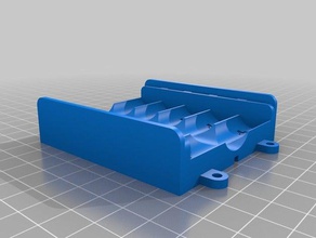özelleştirilmiş Pil Kutusu 5 x aa hücreleri elektronik 3d print model - Mito3D