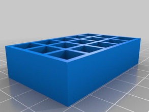 il mio personalizzato cuvette rack customizer strumento i titolari scatole 3d print model - Mito3D