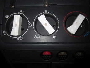 peugeot heating knob replacement parts part script 3d print model - Mito3D