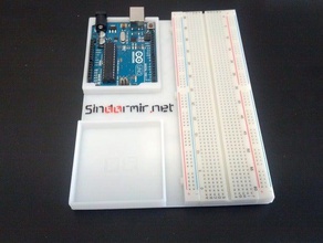sindormirnet Brotschneidebrett arduino-support board - Elektronik 3d print model - Mito3D