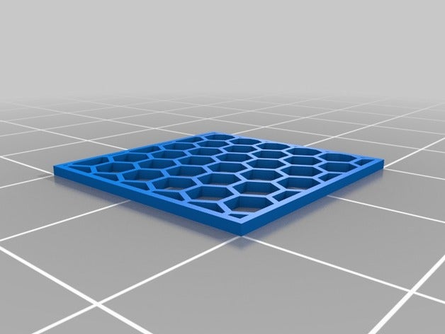ma grille personnalisé 3D print model - Mito3D