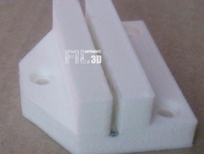 patin despeje o perfil t 15 mm diy de alumínio igus 3d print model - Mito3D
