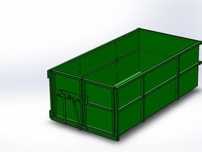 recipiente veículos 3d print model - Mito3D