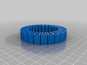 braceletthinwalltest bracelets customized 3d print model - Mito3D