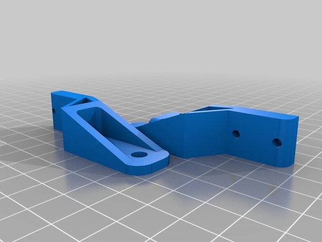 my customized parametric timing belt clamp parts 3D print model - Mito3D