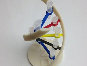 dna test tüpü tutucu biyoloji 3d print model - Mito3D