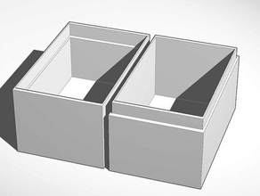 big mtg deck box Spielzeug & game Zubehör Magie sammeln 3d print model - Mito3D