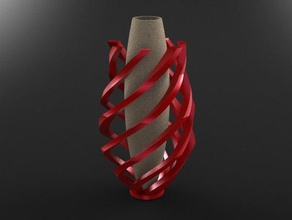 florero 3d-drucken - Zubehör Blume Blumen-vase vase 3d print model - Mito3D