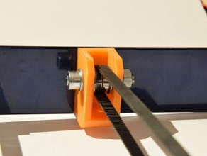 p3steel - y de l'axe du pignon L'imprimante 3d pièces i3 acier galet leonardo prusa y-axe 3d print model - Mito3D