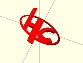 héroe corp logotipo Las impresoras 3d el 3d print model - Mito3D