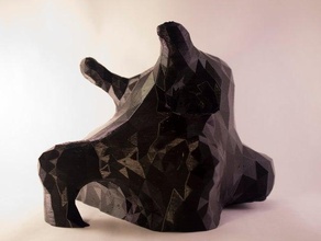 teraryum Kaya evcil hayvan sürüngen yılan 3d print model - Mito3D