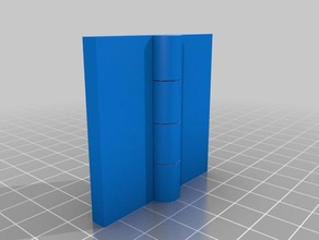 my customized hinge parts 3d print model - Mito3D