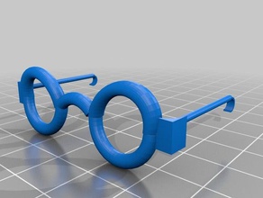 meghan's glasses 3d print model - Mito3D