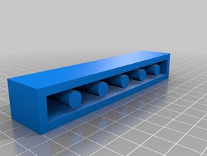 lego brick 1x6 brinquedos & games 3d print model - Mito3D