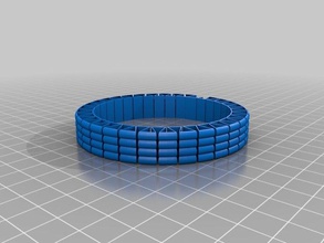 stretchlet-30328 les bracelets personnalisé 3d print model - Mito3D