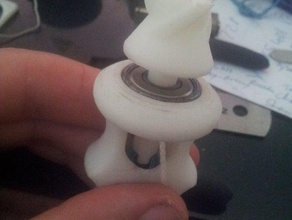 tire de la cadena helli cojinete modificación juguetes mecánicos rodamiento 3d print model - Mito3D