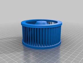 zentrifugales Gebläse squirell fan 100-50 3d Drucker Zubehör kundengebundene 3d print model - Mito3D