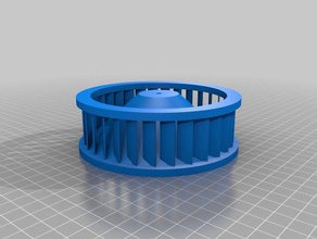 centrifugal blower squirell fan 120-40 3d printer accessories customized 3d print model - Mito3D