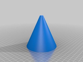 my customized cone 3d print model - Mito3D