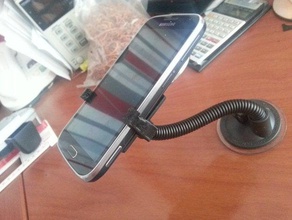 samsung k zoom car mount mobile phone 3d print model - Mito3D