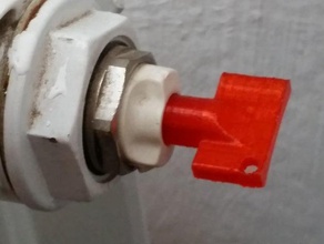 radiator key bleeding household supplies 3d print model - Mito3D