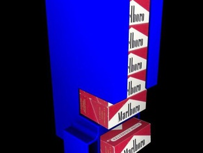 cigarette distributeur extérieur et jardin 3d print model - Mito3D