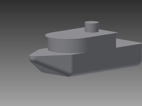 giocattolo modello di imbarcazione veicoli 3d print model - Mito3D