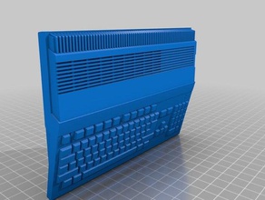 amiga 500 ordenador 3d a500 commodore 3d print model - Mito3D