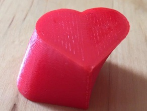 valentine heart torção brinquedos & games 3d print model - Mito3D