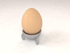 cohete de huevo cocina comedor el la copa novedad 3d print model - Mito3D