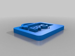 bpc makerclub logo signs & logos 3d 3d print model - Mito3D