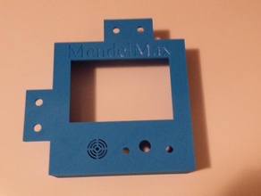 mendelmax 15 display case 3d printer parts lcd obudowa 3d print model - Mito3D