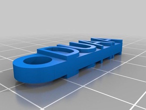 dua organizasyon özelleştirilmiş 3d print model - Mito3D