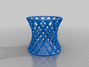 twisted-Stift-Halter Mathe-Kunst kundengebundene 3d print model - Mito3D