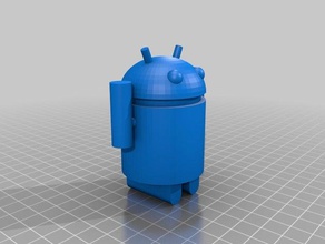 meu personalizada do android a figura esculturas personalizado 3d print model - Mito3D