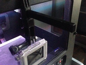 gopro fixation de la caméra 3d print model - Mito3D