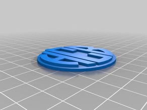 mi monograma personalizado colgante de varios bucles la joyería 3d print model - Mito3D