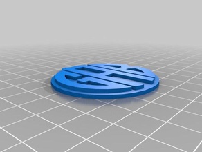 mi monograma personalizado colgante de varios bucles la joyería 3d print model - Mito3D