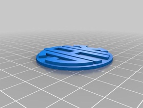 mi monograma personalizado colgante de varios bucles la joyería 3d print model - Mito3D