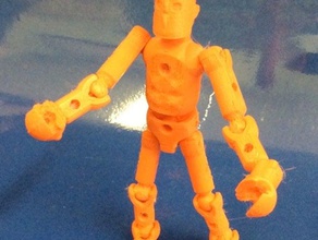 irobot brinquedos de construção android legal criação droid humanos humanóide robô modio 3d print model - Mito3D