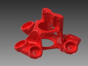 v2 3d delta bot manyetik etki dolgu yazıcı parçaları etkileyici 3d print model - Mito3D