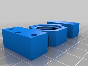 dremel monte prusa2 Impressora 3d acessórios prusa rerap 3d print model - Mito3D